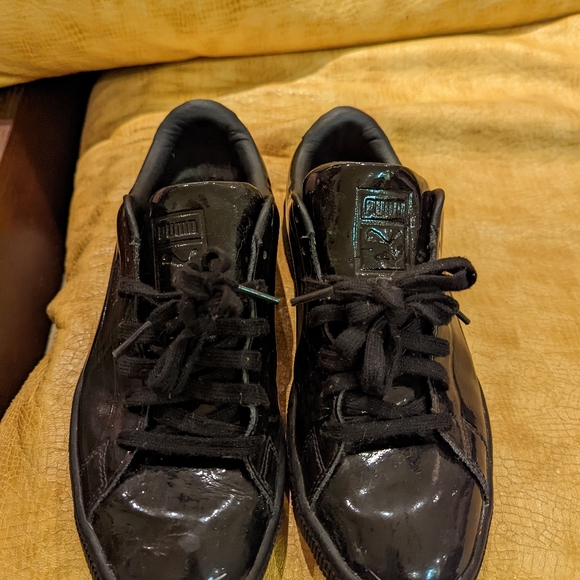 Puma Clyde wraith pack black gloss - men size 8.5 - Picture 6 of 9